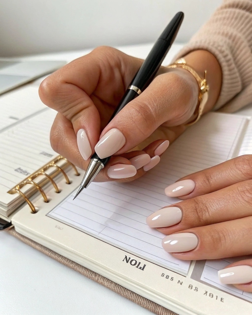 Style at work? It starts with your hands! Elegantly, subtly, perfectly for the office 💼💅